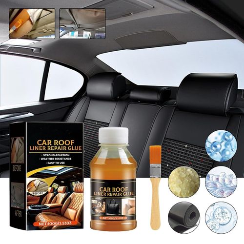 Headliner Repair Glue - Car Roof Liner Quick Repair Adhesive, Multifunctional Car Inside Roof Cloth Glue (1PCS)