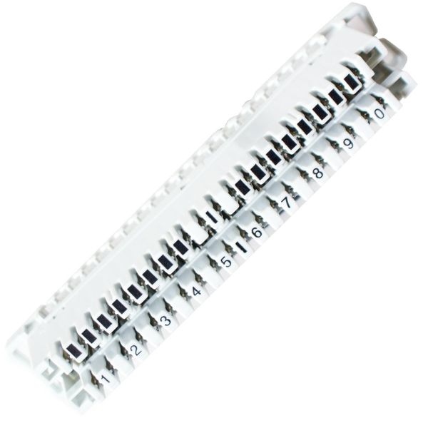 IDC Strip 237B Grey 10 Pair - BT Cable Terminal Connection Block Coupler Joiner - Loops