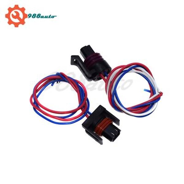 2PCS Injection Pressure Regulator & sensor Connectors For Navistar DT466E DT466
