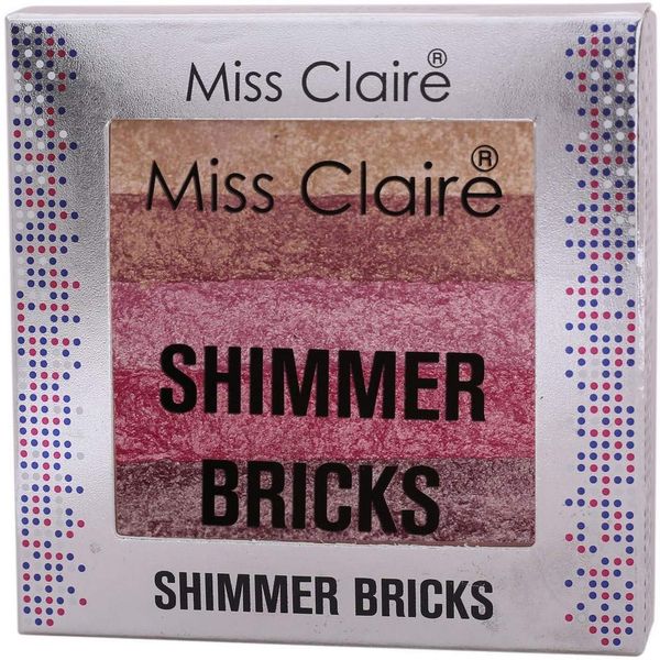 Miss Claire Shimmer Bricks, 03 Multicolour, 8 g