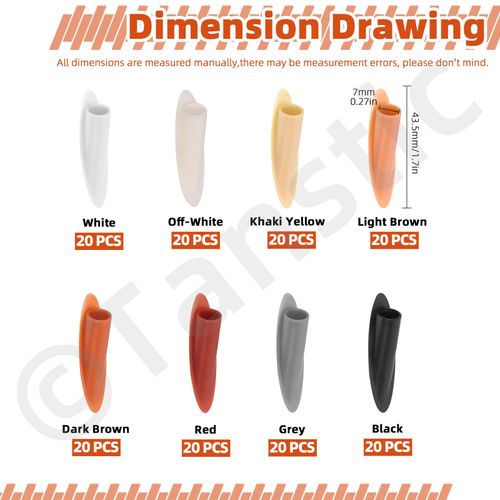 Tanstic 160Pcs Plastic Pocket Hole Plugs with 200pcs Pocket Hole Screws, Multicolor Plastic Oblique Hole Opener Slant Hole Caps for Pocket Hole Jig Wood Working Tool Accessories