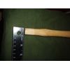 NEW 14 INCH SOLID WOOD REPLACEMENT TOOL HANDLE WITH 3/4 INCH OVAL HEAD AND SLOT