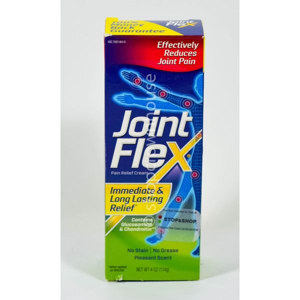 JOINT FLEX Pain Relief CREAM 4oz glucosamine chondroitin Pleasant Scent 01/2026+