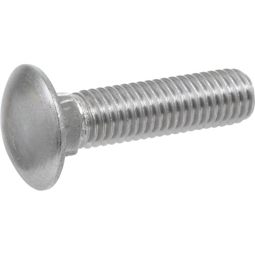 Hillman, 1/4 x 2-1/2-Inch, 832522 Stainless Steel Carriage Bolt, 25-Pack, Color