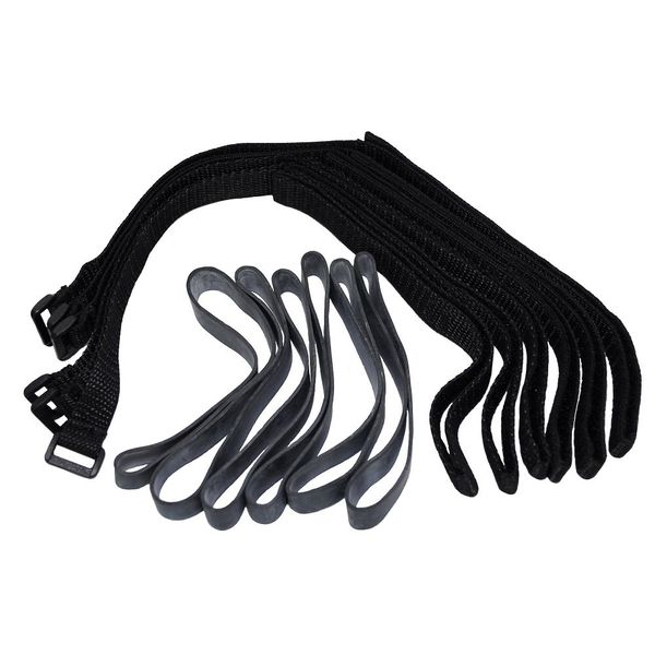 Sportube Pack D 'Attaches De Voyage Noir