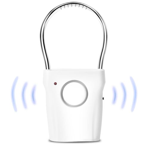 Door Handle Alarm Window Sensor Alarm,120dB Door Alarm Window Alarms for Security Portable Door Alarm Defender Door Handle Alarm 2.76x5.51in for Apartment Home Security