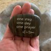 Engraved Rock ~ One Step, One Day, One Prayer... At A Time 