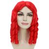 Curly Goldilocks Wig, Multi Color Synthetic Fiber Hair H-5377