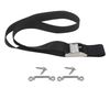 YYST Battery Box Hold Tie Down Strap Kit Anti-UV w/Stainless Steel Cam Buckle (2)