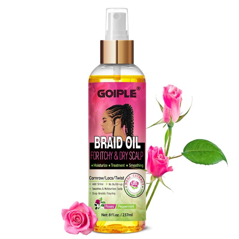 Braid Oil for Soothes Moisturizes Dry & Itchy Scalp- Braid Care Oil for ...