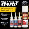 Starbond 2 oz. Thin, Medium, Thick Superglue (CA Glue) and 6 oz. Accelerator Kit