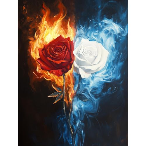Milila Diamond Art Kits for Adults Full Drill Round Diamond Painting Kits for Beginners Craft Kits for Home Wall Decor Gifts 11.8x15.7inch(Rose)