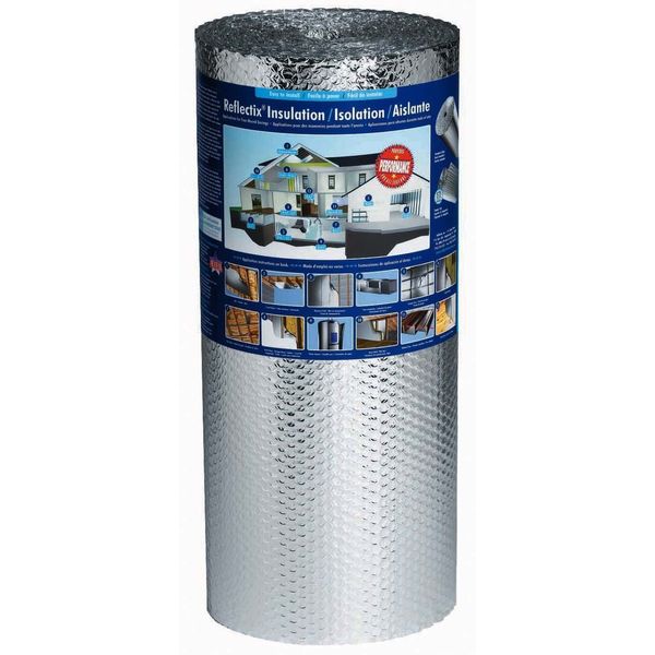 6 pack NASATEK 24"x25' Foil Insulation Double Bubble Reflective Insulation