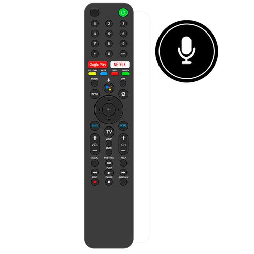 Replacement Voice Remote Commander Compatible with Sony TV XBR-85X800H XBR-75X900H XBR-55X90CH XBR-75X950G XBR-75X850G XBR-85X950H XBR-85X950G KD-65X75CH XBR-55X800H XBR-65X90CH KD-75X750H KD-55X750H
