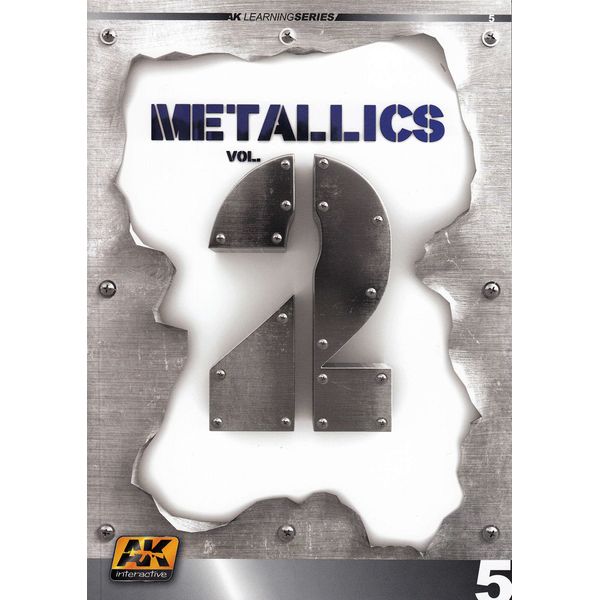 AKI508 AK Interactive Book - Metallics Vol 2