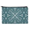 Fish Bones and Plastic Sea Ocean Pattern Makeup Cosmetic Bag Organizer Pouch
