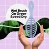 Wet Brush Go Green Speed Dry -Purple
