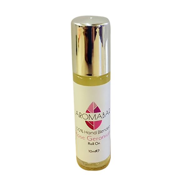 Rose Geranium Roll On Pulse Point Natural Oil 10ml