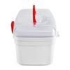 Cello Medico First Aid Box Plastic, Rectangular Medicine Box, Medical Box, Multi Purpose Box, Multi Utility Storage with Handle, White