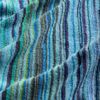 Rhythm Blue Striped Cotton Wash Cloth