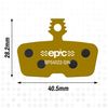 epic Disc Brake Pads for SRAM DB8, Motive, Code, Code Stealth, G2 RE & Guide RE| Organic, Sintered, Ceramic, E-Bike Options | 2 Sets (Sintered)