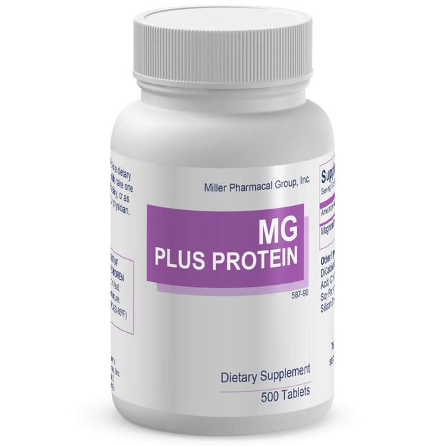 MG PLUS PROTEIN, White, 500