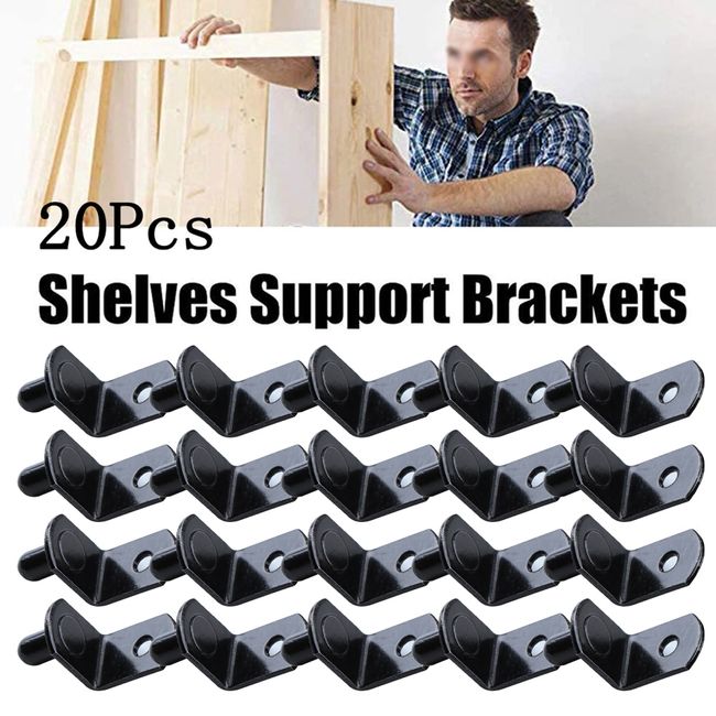 20Pcs Shelf Support Pegs, 5mm Metal Shelf Pegs, Cabinet Support