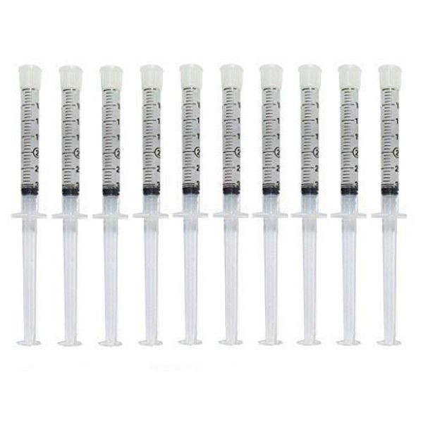 Teeth Whitening Gel Syringe Dispensers 44% Carbamide Peroxide Tooth Bleaching Gel Dispensers 10 pcs