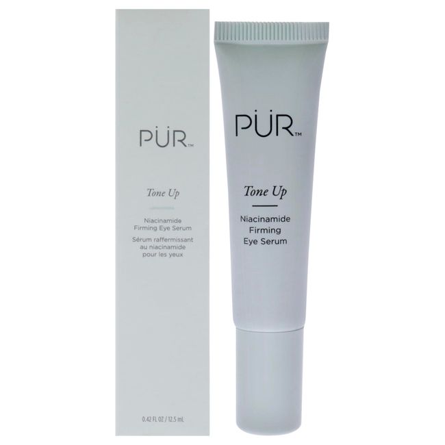 PÜR Beauty Tone Up Niacinamide Firming Eye Serum, Skin & Eye Serum for Morning and Night, Beauty Eye Serum, 0.5oz/15ml