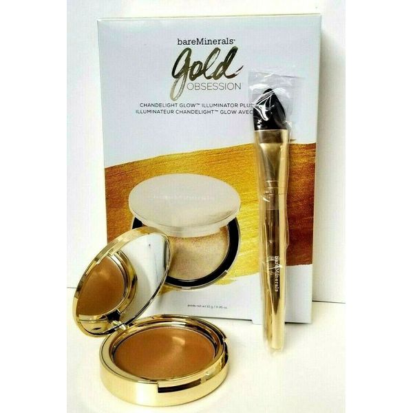 bareMinerals GOLD OBSESSION 2-PIECE LIMITED EDITION COLLECTION Illuminator/Br