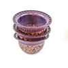Handmade pottery earring holder, by Ning's Pottery (Green)