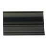 Black Vinyl Channel Tag Blank Inserts - 4"L x 1 1/4"H