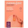 Cleanlogic Bath & Body Exfoliating Soap Saver, Exfoliator Scrubber Pouch, Daily Skincare Routine for Smooth Clean Skin, Assorted Colors, 3 Count Value Pack