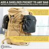 Mission Darkness MOLLE Faraday Pouch - Anti-Hacking/Tracking RF Blocking Bag