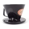 Size 1 Plastic Coffee Filter Dripper Cone by EDESIA ESPRESS