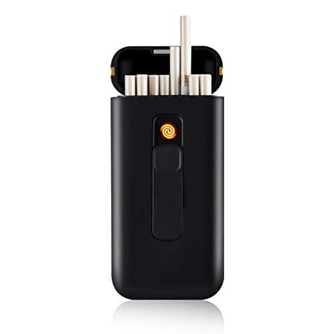 Source Multifunctional Cigarette Case with Rechargeable Electronic