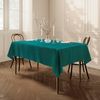 Home Direct Extra Large Rectangular Fabric Tablecloth Table Cover 150x250cm 59"x98" Teal Blue Green