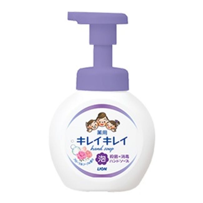 [Lion] KireiKirei Medicated Foaming Hand Soap Floral Soap Scent Pump 250mL (Quasi-drug) [Daily Necessities]