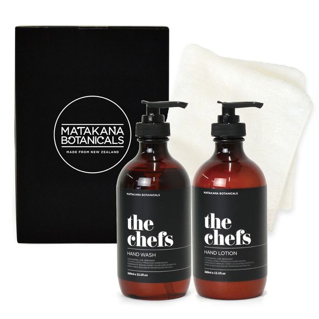 The Chefs Special Gift Set / Gift Present Hand Soap Hand Wash Hand Care Hand Cream Hand Lotion Body Lotion Body Care Smell Deodorizing Moisturizing Hand Washing Anti-Rough Hands Natural Ingredients Natural Plant-derived Natural Ingredients Paraben Free