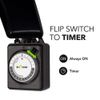 Timer Outdoor Two Outlets Heavy Duty Pool Yard Pump Mechanical 24 Hour Control