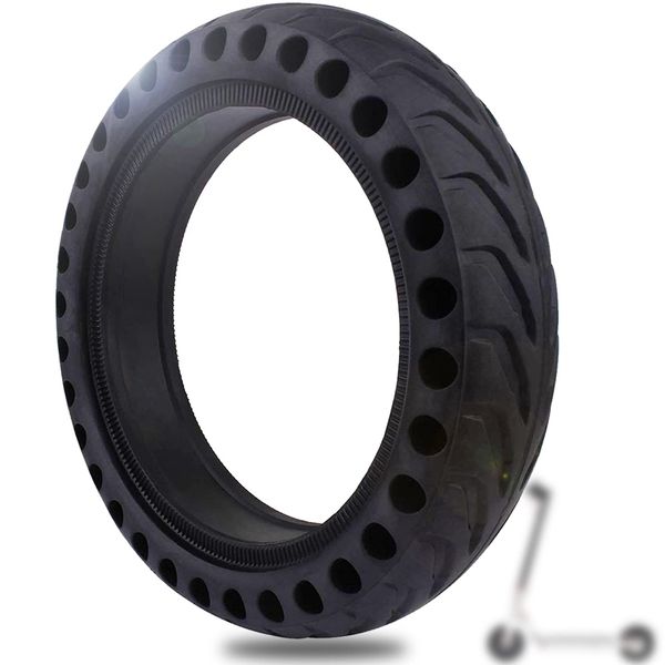 Monuary 1PCS 8.5 inch Solid Tyres for Electric Scooter, 8 1/2 x2 Scooter Tyre, 50/75-6.1 Tires Compatible with Xiaomi M365 / Mi Pro 2 / Cecotec, and all 8.5 inch Scooter