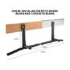 Fitarc Joist Mount Pull Up Bar, Chin Up Bar Ceiling Mount, Heavy Duty, Workou...