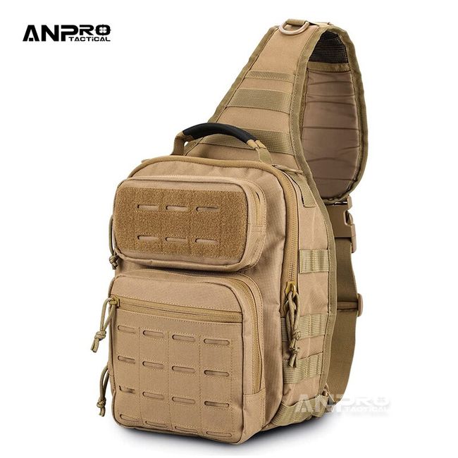 Molle Army Carry side bag Tactical Gun Range utility backpack