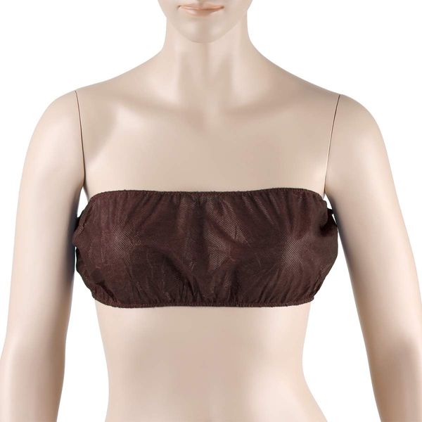 Paper Bra, String Type, One Size Fits Most, 50 Pieces, 3 Colors, Brown, Paper Bra, Disposable Bra, Disposable Underwear, Paper Bra, Underwear, Aesthetics, Travel, Hospitalization, Nursing, Disaster Preparedness Goods, Commercial Use