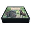 Chocolate Labrador Personalised Dog Breed Gift Lap Tray