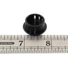 Round Plastic Hole Plug to fit 3/4" Opening - Slightly Domed Textured Surface (12)