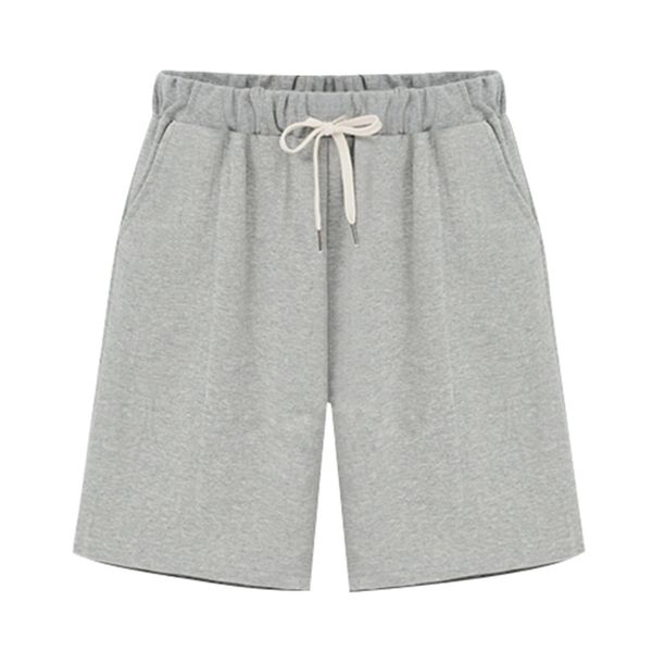 Vcansion Women's Lightweight Casual Bermuda Shorts Cotton Linen Beach Shorts Grey Tag XL/US 4-6