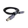 USB-C to USB-B Cable for Data Transfer, 3.28-Foot (1 Meter), 2 Pieces