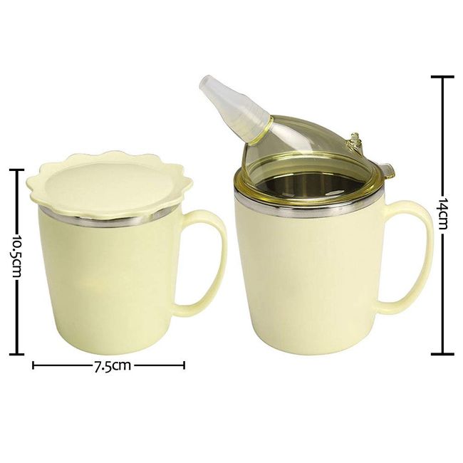  Adult Sippy Cup for Patient Elderly, Bedridden