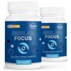 2 Pack Ocular Focus, eye vitamin & mineral supplement-60 Capsules x2